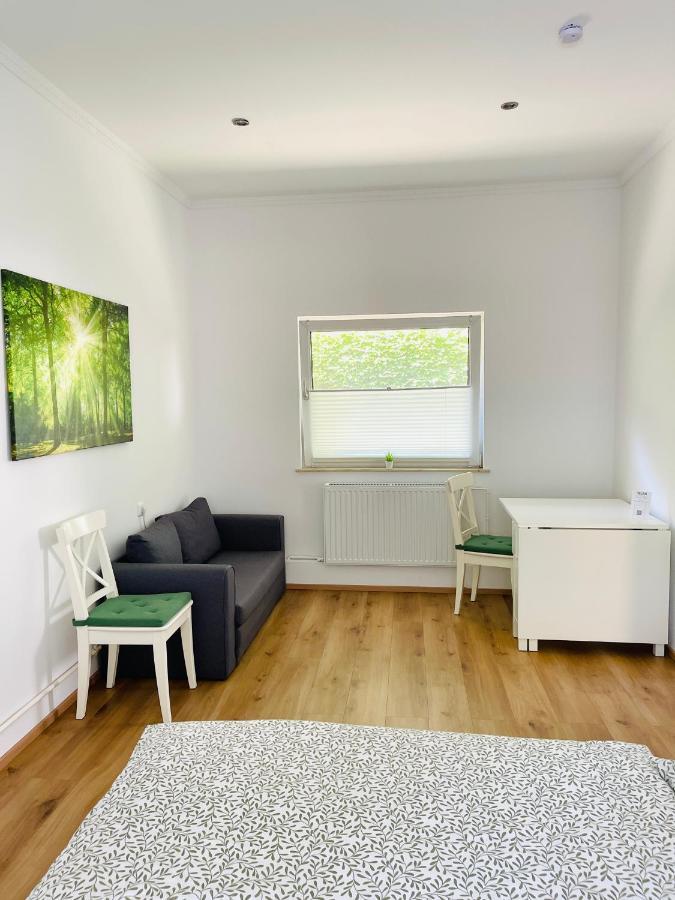 Bungalow-Wohnung Nahe Flughafen Hamburg ノルダーシュテット エクステリア 写真