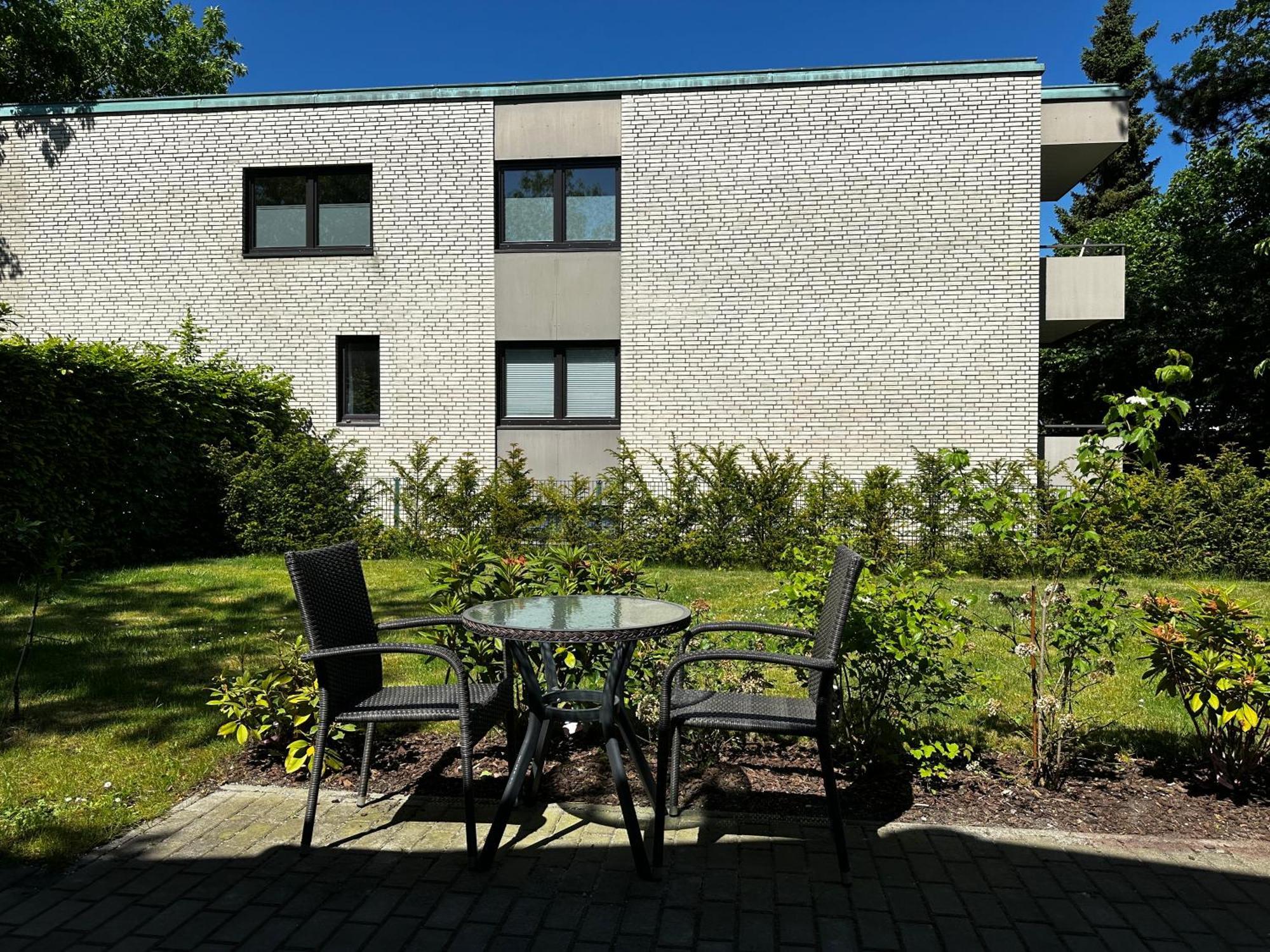 Bungalow-Wohnung Nahe Flughafen Hamburg ノルダーシュテット エクステリア 写真